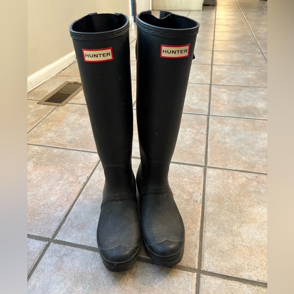 Hunter Classic Black Waterproof Boots